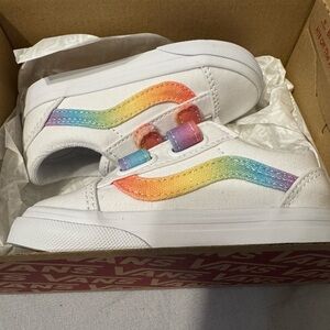 Colorful Rainbow Kids Shoes